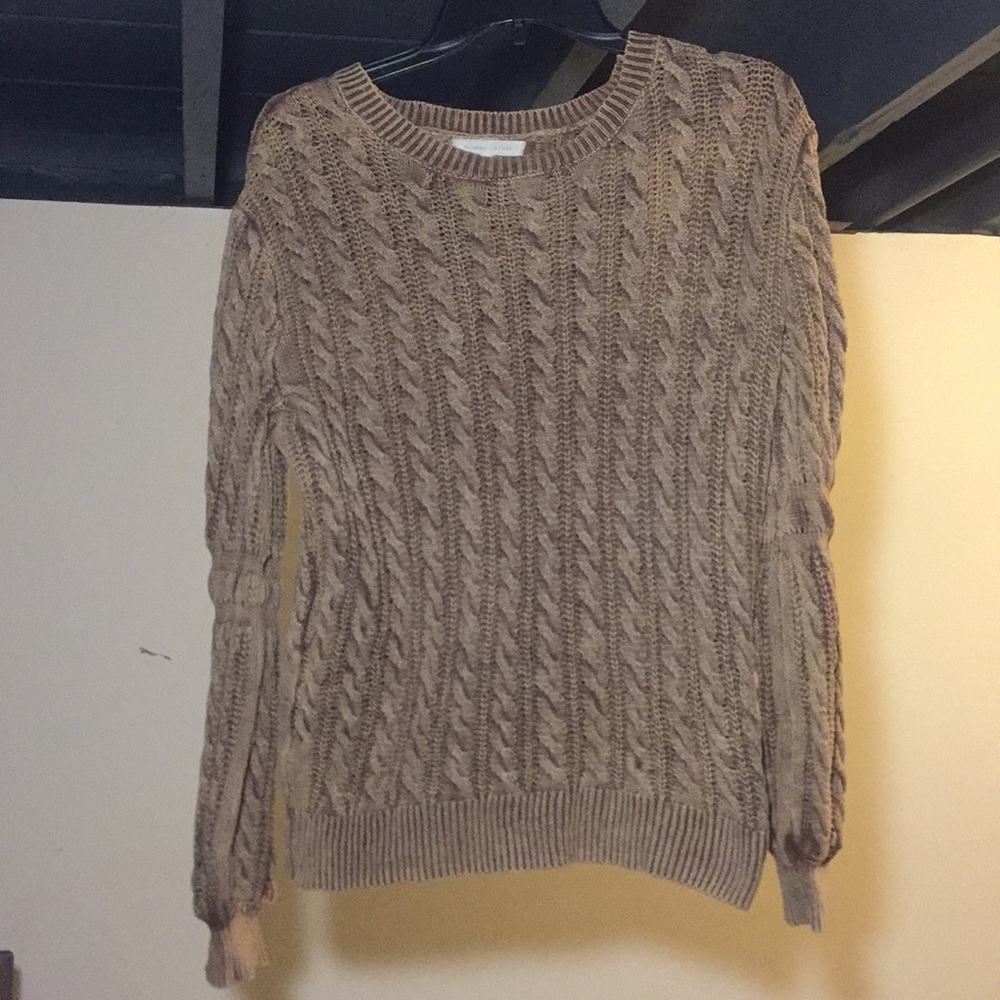 Oversided Buckle Sweater Sz L